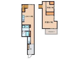 plaNECT薬王寺の物件間取画像